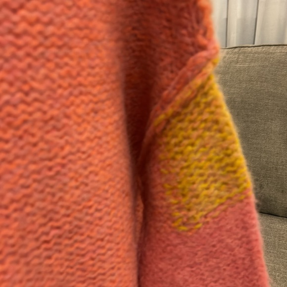 NWT Free People Domino Prairie Sunset Alpaca Wool Blend Pullover Knit Sweater. - Picture 17 of 17